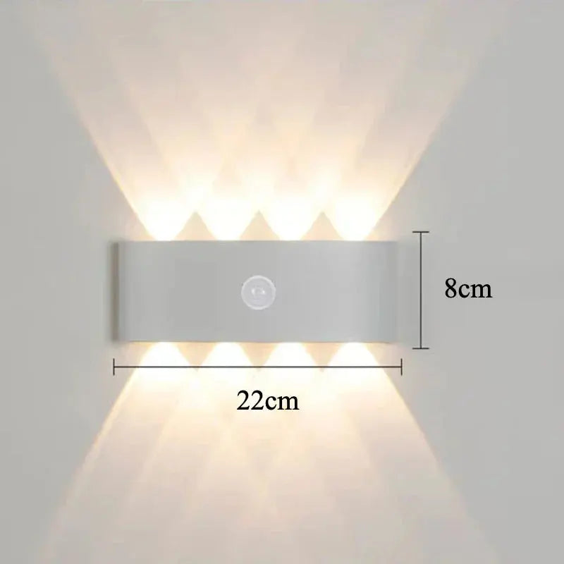 Darya – Modern Up-and-Down LED Outdoor Wall Lamp for Stylish Illumination Monalume