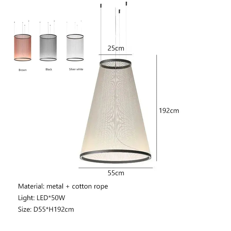 Elsa – Elegant Spanish Art Tassel LED Lamp for Sophisticated Decor Monalume