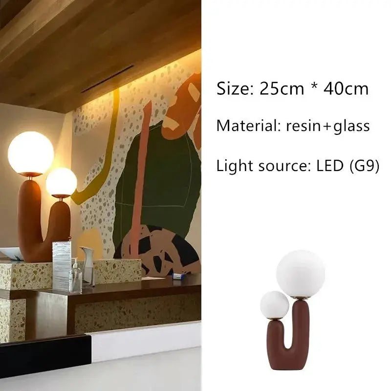 Folke – Unique Nordic LED Table Lamp for Contemporary Interiors Monalume