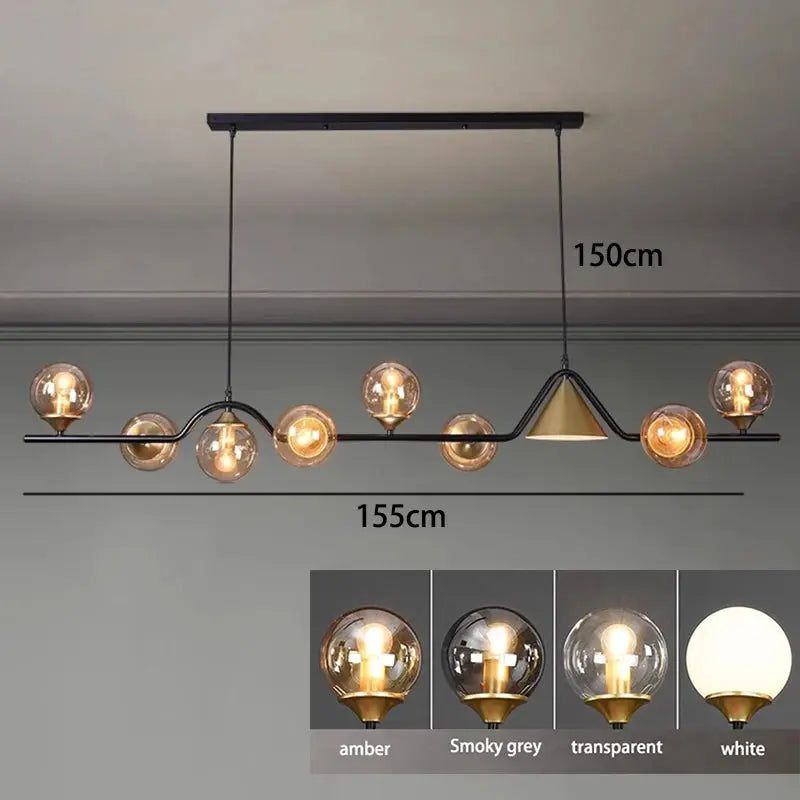 Larson – Dimmable Retro LED Pendant Light for Dining Tables and Bars Monalume.com