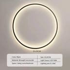 Luna – Modern Minimalist Dimmable LED Ring Wall Lamp for Sleek, Ambient Lighting Monalume