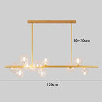 Alvin – Modern LED Pendant Light with Metal and Glass Design for Dining Tables and Bars Monalume.com