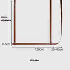 Verdandi – Minimalist Dimmable LED Pendant Light with Leather Belt Design for Dining Tables and Bars Monalume.com