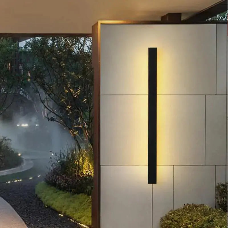 Ebba – Modern Motion Sensor Waterproof IP65 Outdoor Wall Lamp for Secure Lighting Monalume