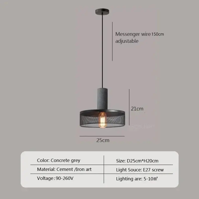 Ari – Retro-Style LED Pendant Lamp for Classic and Cozy Interiors Monalume
