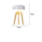 Noah – Natural Wooden LED Table Lamp for Warm and Minimalist Interiors Lampasa.com