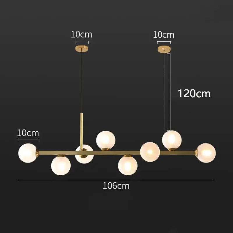 Torsten – Dimmable Modern Square LED Pendant Light for Dining Tables and Bars Monalume.com