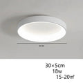 Bjorn – Nordic Round Dimmable LED Ceiling Lamp Lampasa.com