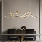 Edda – Creative Circular Dimmable LED Pendant Light for Dining Tables and Bars Monalume.com