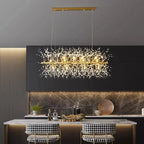 Aurelia – Modern Crystal Dandelion Dimmable LED Pendant Lamp Lampasa.com