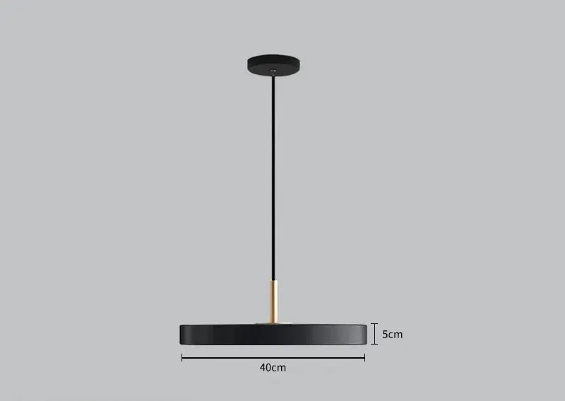 Nora – Modern Art Metal UFO LED Pendant Lamp for Modern Interiors Monalume