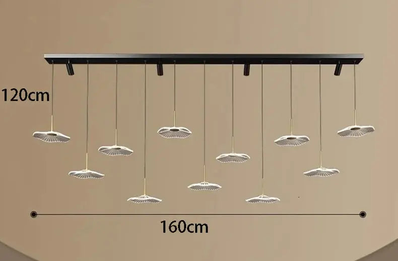 Nyelle – Modern Dimmable LED Dining Table lamp/ Bar Lamp With Spotlights Lampasa.com