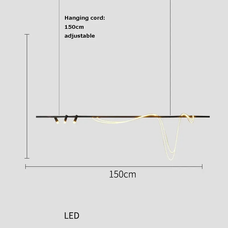 Vidar – Creative Design Dimmable LED Pendant Light for Dining Tables and Bars Monalume.com