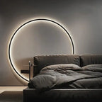Luna – Modern Minimalist Dimmable LED Ring Wall Lamp for Sleek, Ambient Lighting Monalume