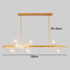 Alvin – Modern LED Pendant Light with Metal and Glass Design for Dining Tables and Bars Monalume.com