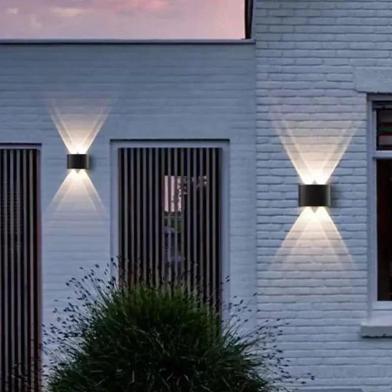 Darya – Modern Up-and-Down LED Outdoor Wall Lamp for Stylish Illumination Monalume