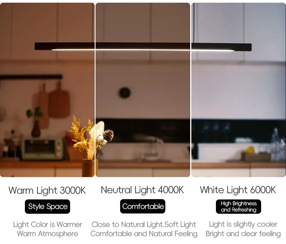 Einar (Walnut-Pine Edition) – Dimmable Wooden Sweep Sensor Smart LED Pendant Lamp for Modern Smart Homes Monalume