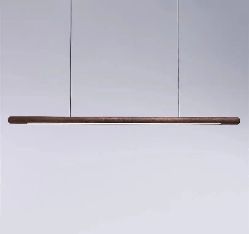 Nanne – Walnut Wooden Dining and Bar LED Pendant Lamp for Warm, Stylish Spaces Monalume