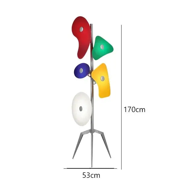 Luma – Creative Acrylic Colorful LED Floor Lamp Lampasa.com