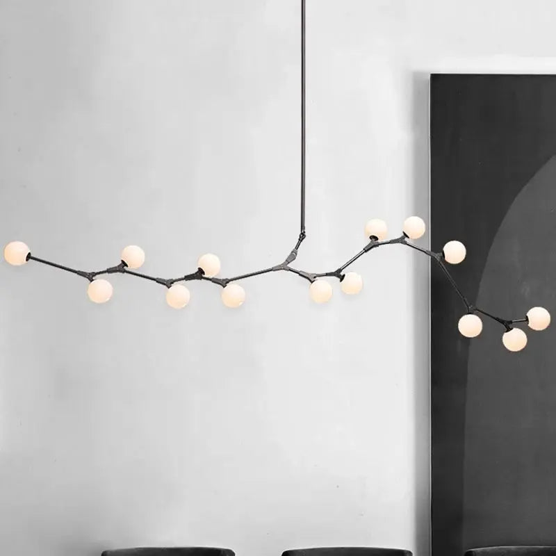 Viggo – Creative Branch-Style Extra-Long Dimmable LED Pendant Light for Dining Tables and Bars Monalume.com