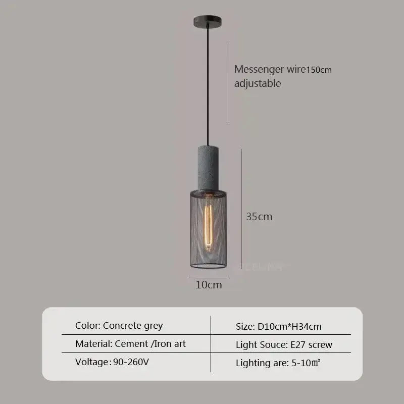 Ari – Retro-Style LED Pendant Lamp for Classic and Cozy Interiors Monalume