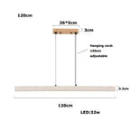 Arvid – Dimmable LED Pendant Light with Natural Stone Design for Modern Interiors Monalume.com