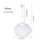 Agnes – Dimmable LED Pendant Light with Modern Metal Mesh Design Monalume.com