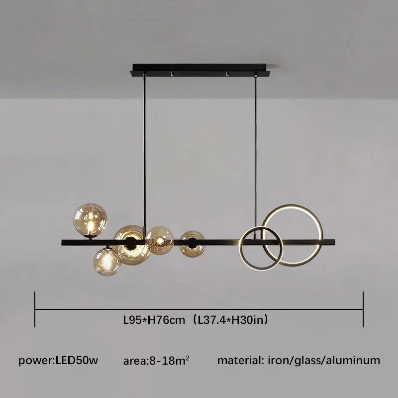Denny 2.0 – Modern Creative LED Pendant Lamp for Stylish, Contemporary Lighting Monalume