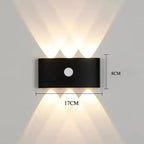 Darya – Modern Up-and-Down LED Outdoor Wall Lamp for Stylish Illumination Monalume