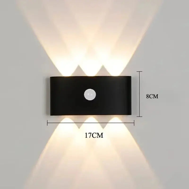 Darya – Modern Up-and-Down LED Outdoor Wall Lamp for Stylish Illumination Monalume