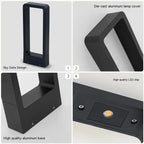 Modern Arch-Shaped IP65 Outdoor LED Floor Lamp for Stylish, Durable Lighting Monalume