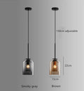 Charlie – Post-Modern LED Pendant Light with Double Glass Design Lampasa.com