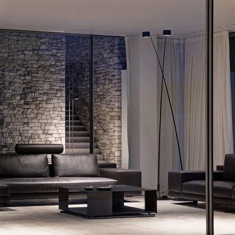 Embla – Modern Minimalist Long Strip LED Floor Lamp for Sleek, Ambient Lighting Monalume