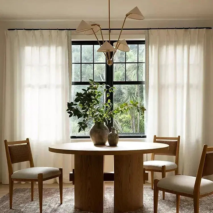 Riko – Japanese Wabi-Sabi Multi-Head LED Pendant Light for Artistic Minimalist Interiors Monalume