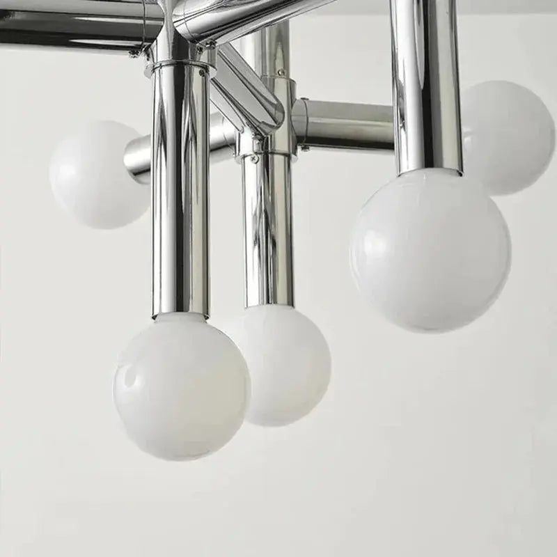 Astor – Nordic LED Ceiling Light with Elegant Glass Ball Design Monalume.com