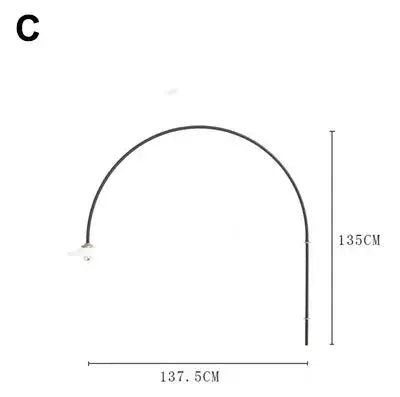 Zelda – Nordic Long-Pole Rotary Swing Arm LED Wall Lamp for Flexible Lighting Monalume