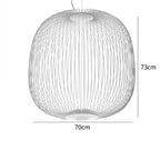 Dagmar – Designer Birdcage Dimmable Pendant Lamp for Unique, Stylish Lighting Monalume