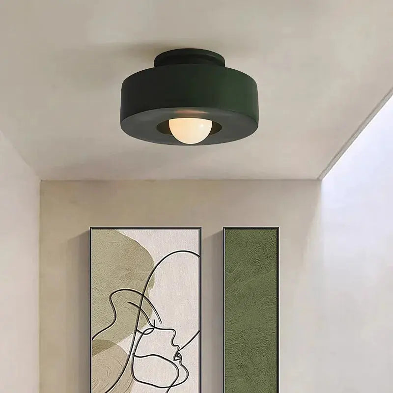Kaja – Handmade Nordic Minimalist LED Ceiling Lamp for Simple, Elegant Lighting Monalume
