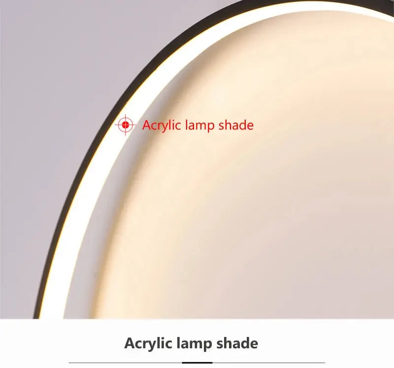 Luna – Modern Minimalist Dimmable LED Ring Wall Lamp for Sleek, Ambient Lighting Monalume