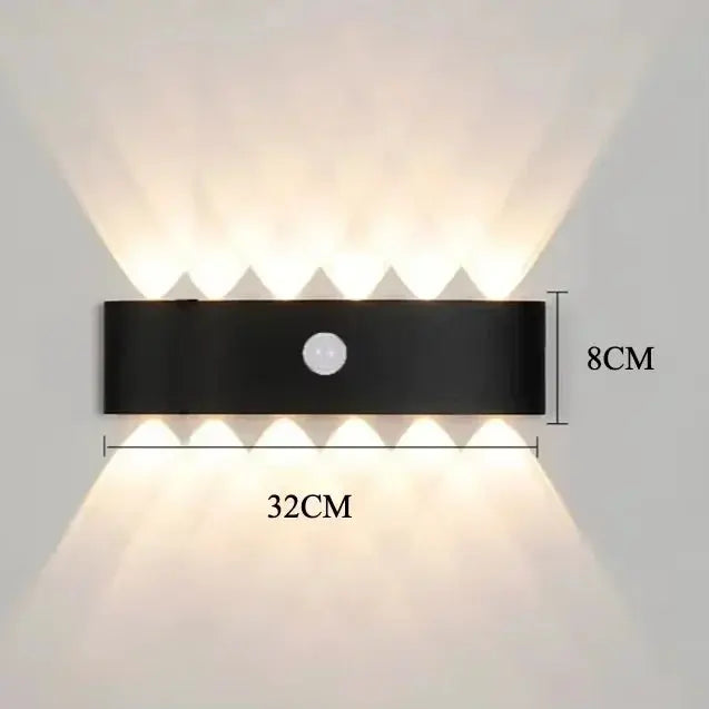Darya – Modern Up-and-Down LED Outdoor Wall Lamp for Stylish Illumination Monalume