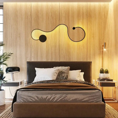 Bodine – Modern Black LED Wall Lamp for Sleek, Contemporary Lighting Monalume