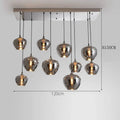 Orman – Sophisticated Luxury Glass Dimmable Pendant Lamp for Elegant Interiors Monalume