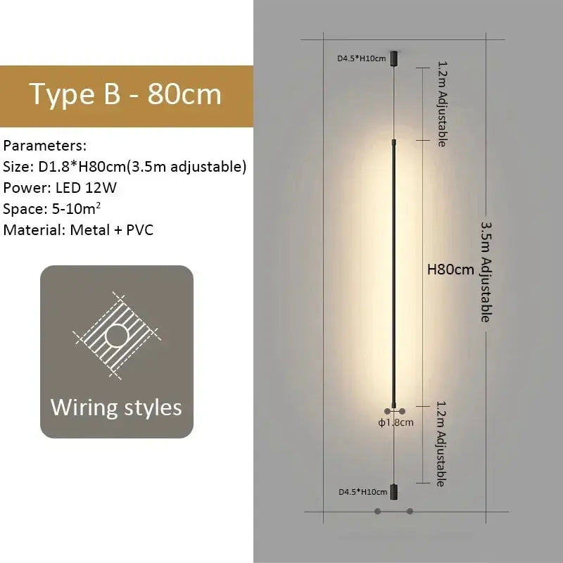 Harald – Modern LED Floor Lamp for Sleek, Ambient Lighting Monalume