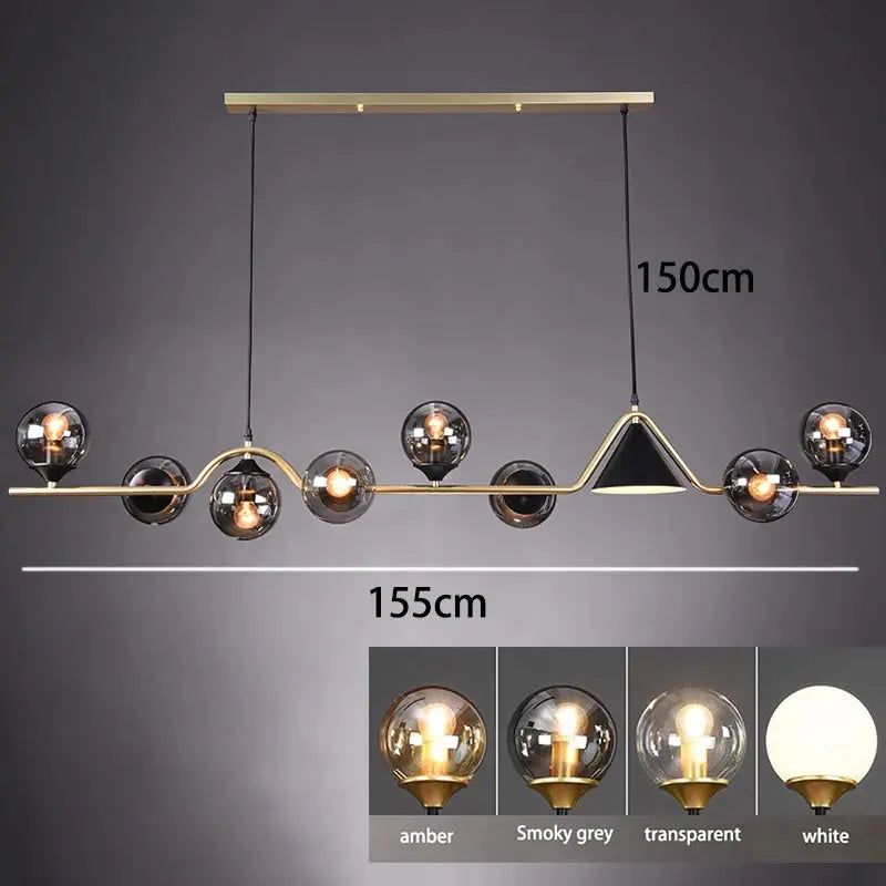 Larson – Dimmable Retro LED Pendant Light for Dining Tables and Bars Monalume.com