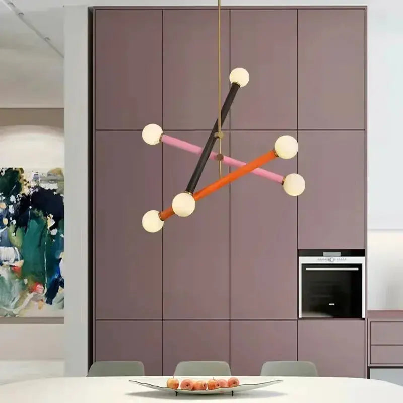 Ingrid – Post-Modern Creative LED Pendant Light for Artistic Interior Spaces Monalume.com