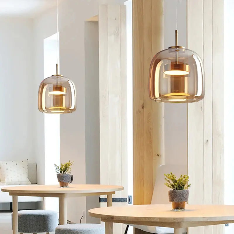 Hilda – Modern Luxury LED Glass Pendant Lamp for Elegant Interiors Monalume
