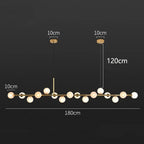 Torsten – Dimmable Modern Square LED Pendant Light for Dining Tables and Bars Monalume.com
