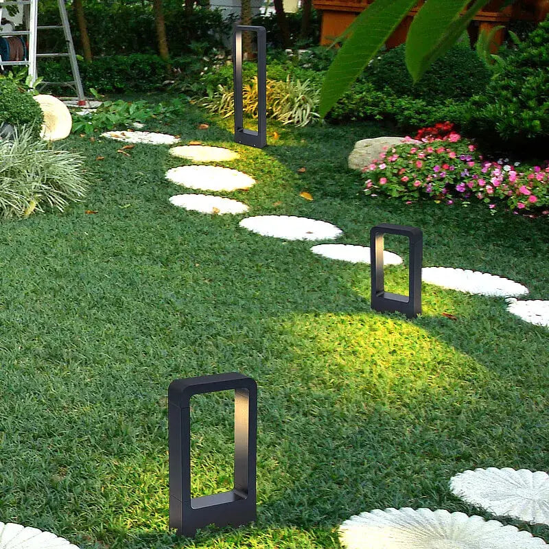 Modern Arch-Shaped IP65 Outdoor LED Floor Lamp for Stylish, Durable Lighting Monalume