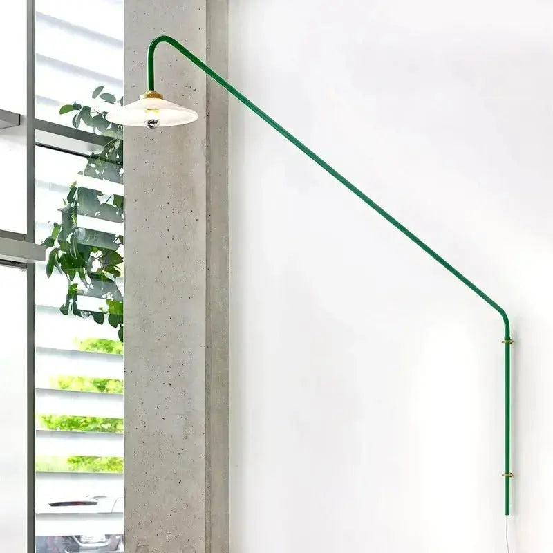 Zelda – Nordic Long-Pole Rotary Swing Arm LED Wall Lamp for Flexible Lighting Monalume