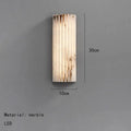 Ted – Creative LED Wall Light with Natural Marble for Elegant Interiors Lampasa.com